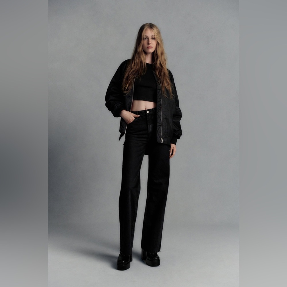 Zara TRF Wide Leg Jeans (nwt)